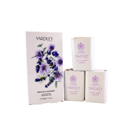 YARDLEY English Lavender - Savons Parfumés 5017101031654 YARDLEY English Lavender - Savons Parfumés 5017101031654